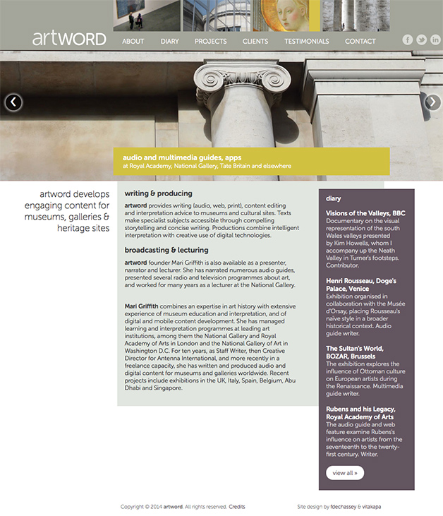 artword homepage
