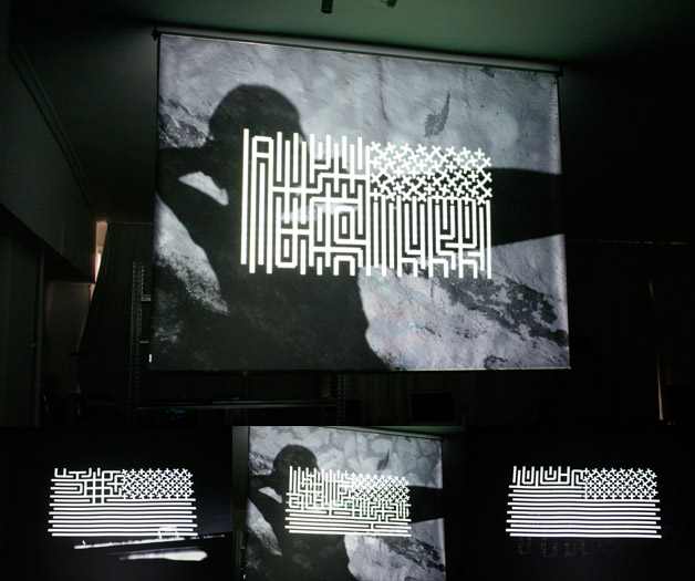 flags series projection stills